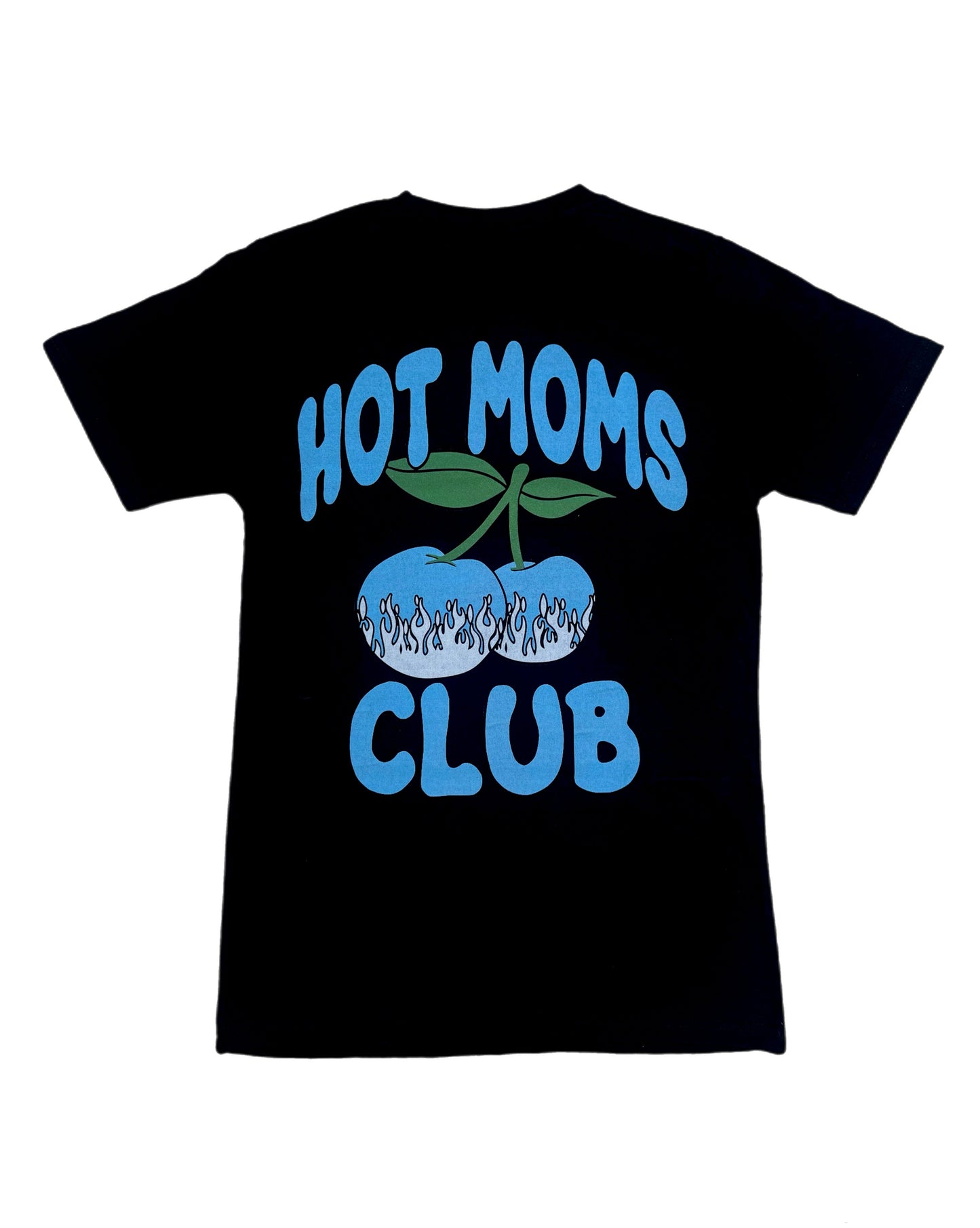 Hot Moms Club Tee - BLUE