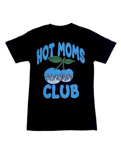 Hot Moms Club Tee - BLUE